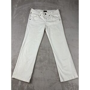 Armani Jeans Women's Straight Leg Jeans in White